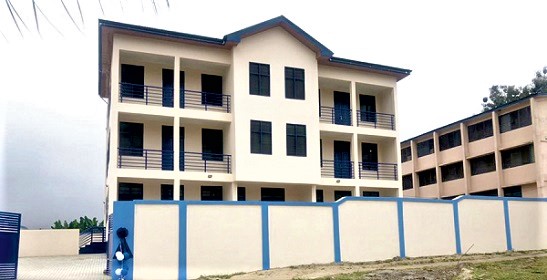 The two-storey female residential building